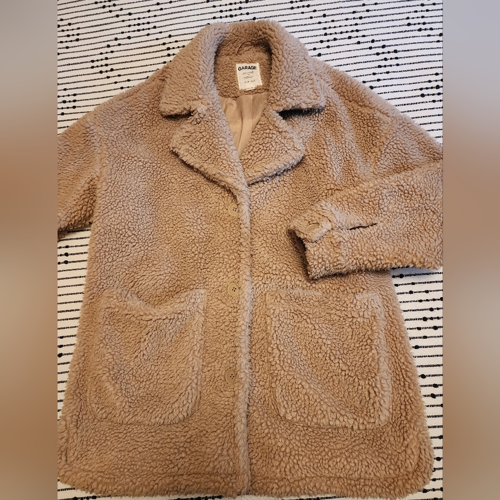 sherpa beige jacket (ME)